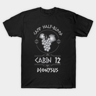 Cabin #12 in Camp Half Blood, Child of Dionysus – Percy Jackson inspired design T-Shirt